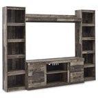 Signature Design by Ashley Derekson EW0200W6 4 pc Entertainment Center