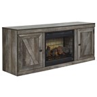 Signature Design by Ashley Wynnlow EW0440W7 TV Stand with Electric Fireplace