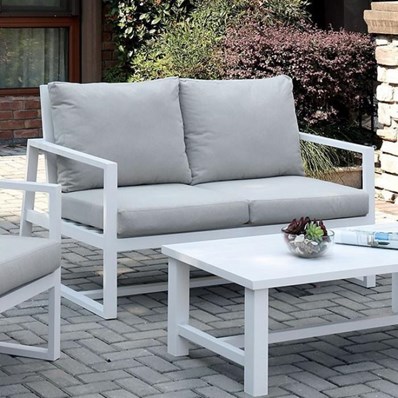 Furniture of America India CM-OS2590BG-LV Patio Love Seat