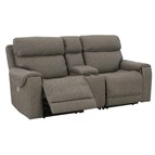 Signature Design by Ashley Starbot 23501S2 3 pc Power Reclining Sectional Loveseat with Console