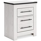 Signature Design by Ashley Schoenberg B1446-92 Two Drawer Night Stand