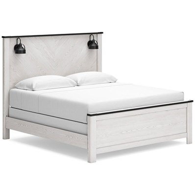 Signature Design by Ashley Schoenberg B1446B6 King Panel Bed