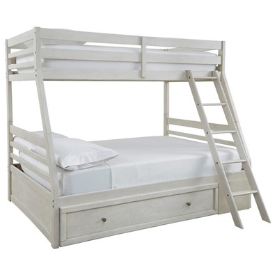 Signature Design by Ashley Robbinsdale B742B16 Twin over Full Bunk Bed with Storage