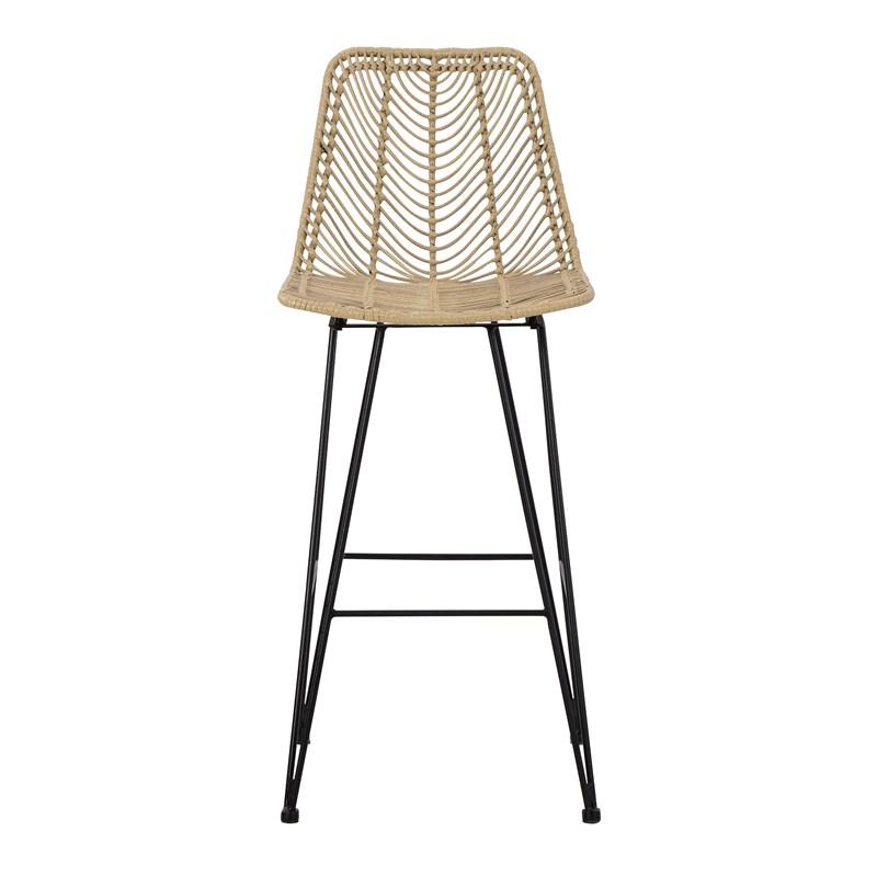 Large Picture of Signature Design by Ashley Angentree D434-230 Tall Upholstered Barstool