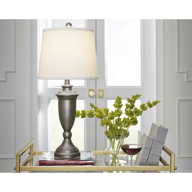 Large Picture of Signature Design by Ashley Doraley L204414 Metal Table Lamp