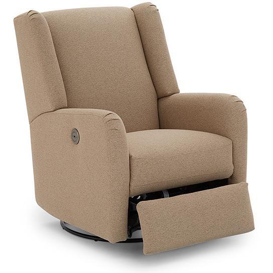 Shaylyn Swivel Glider Fabric Recliner (Shaylyn 1NP15 Swivel Glider Recliner - Sisal) image 2