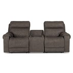 Signature Design by Ashley Hoopster 23703S2 3 pc Power Reclining Loveseat with Console