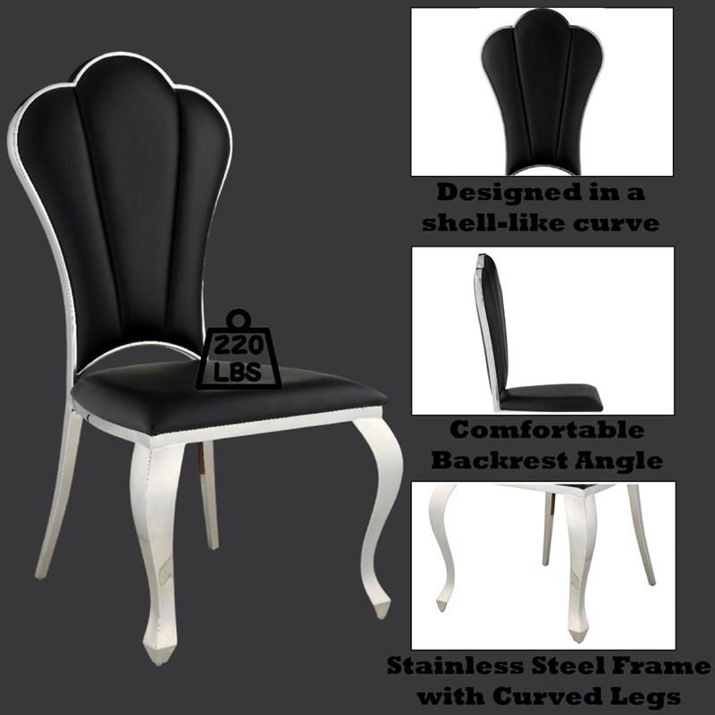 Large Picture of Acme Furniture Cyrene DN00927 Side Chair