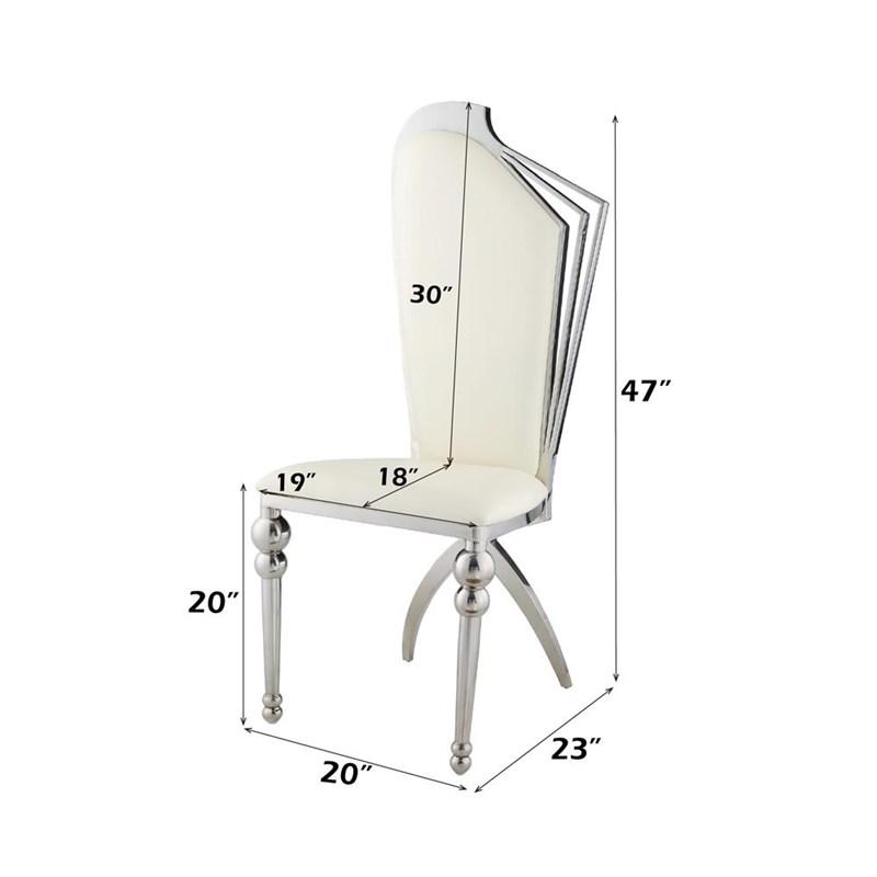 Large Picture of Acme Furniture Cyrene DN00928 Side Chair