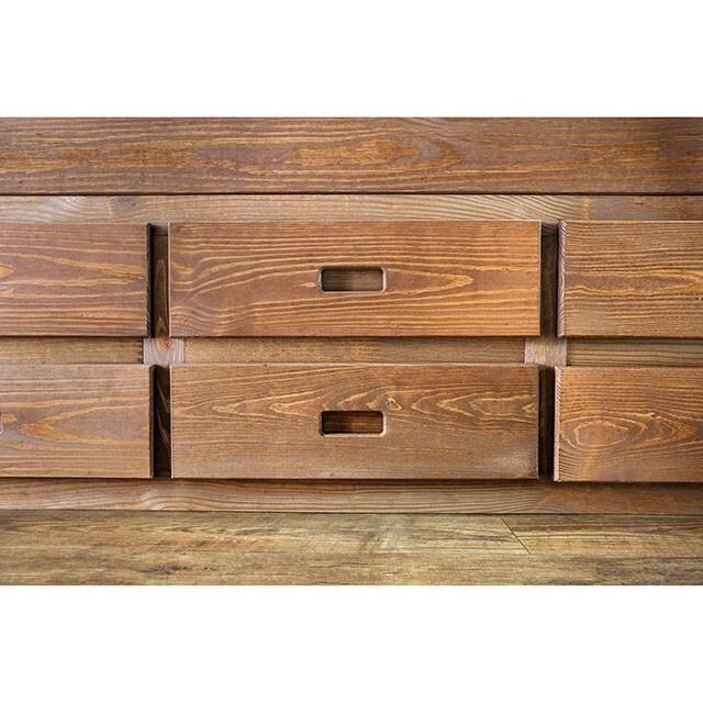 Large Picture of Furniture of America Lia AM-BK602-BED-SLAT Twin Captain Bed