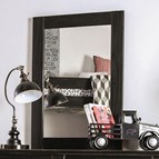 Furniture of America Ampelios AM7000BK-M Mirror