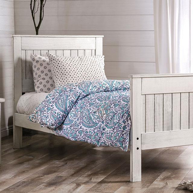 Furniture of America Rockwall AM7973WH-F-BED Full Bed