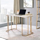 Furniture of America Delphine CM-DK919WH Desk