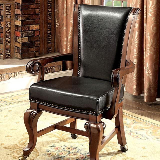 Large Picture of Furniture of America Melina CM-GM367CH-AC-2PK Arm Chair (2/Box)
