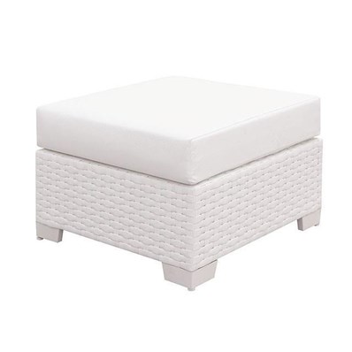 Furniture of America Somani CM-OS2128WH-N Small Ottoman