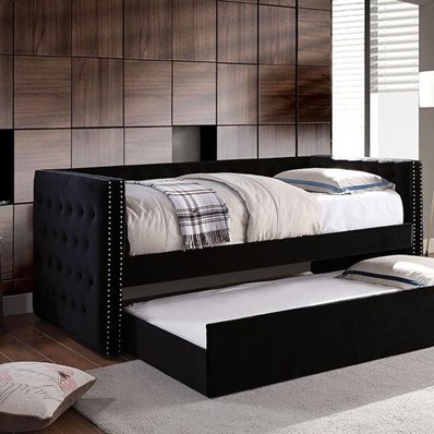 Furniture of America Susanna CM1739BK-BED Daybed w/ Trundle