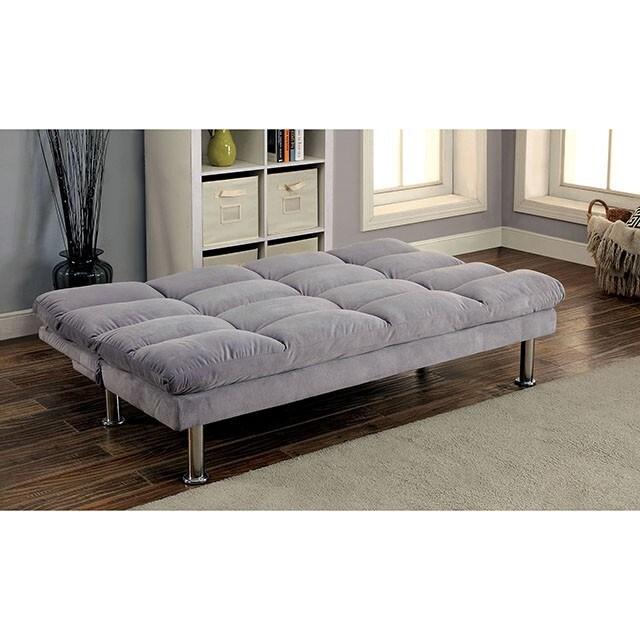 Large Picture of Furniture of America Saratoga CM2902GY Futon Sofa