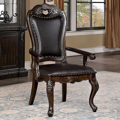 Furniture of America Lombardy CM3146AC-2PK Arm Chair (2/Box)