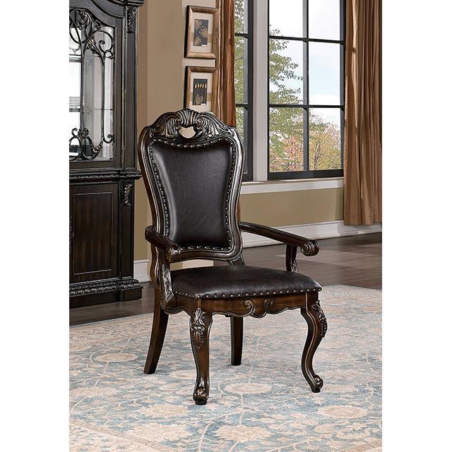 Large Picture of Furniture of America Lombardy CM3146AC-2PK Arm Chair (2/Box)
