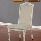 Furniture of America Arcadia CM3150WH-SC-2PK Side Chair (2/Ctn)