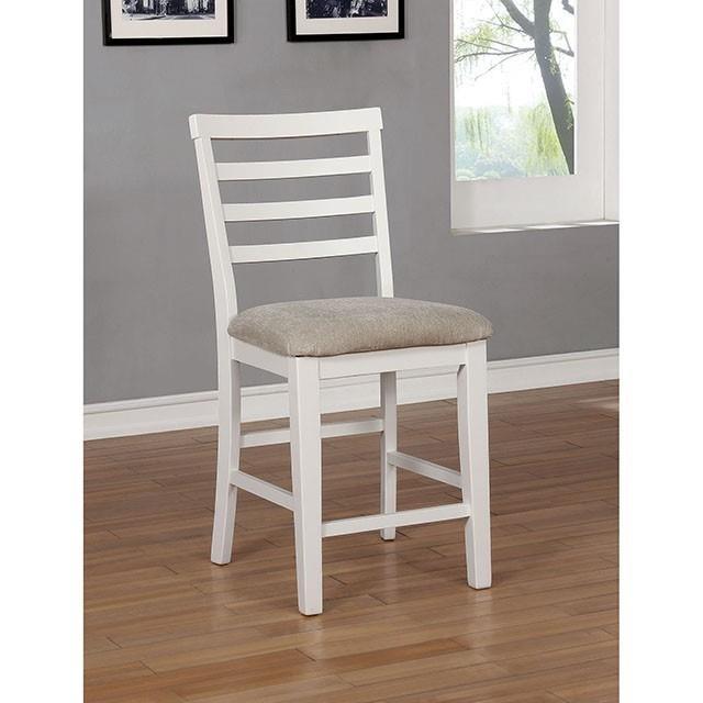 Large Picture of Furniture of America Kiana CM3156PC-2PK Counter Ht. Chair (2/Ctn)