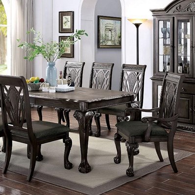 Furniture of America Petersburg CM3185DG-T Dining Table