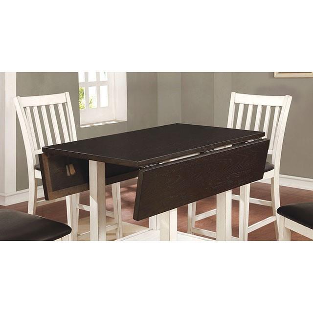Large Picture of Furniture of America Raegan CM3197PT Counter Ht. Table