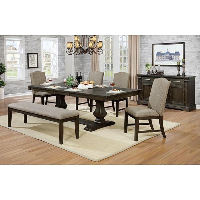 Large Picture of Furniture of America Faulk CM3310T-TABLE Dining Table
