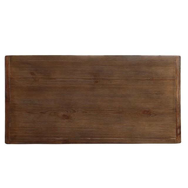 Large Picture of Furniture of America Sania CM3324BK-PT-VN Counter Ht. Table