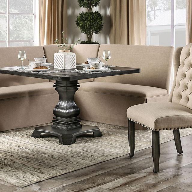 Large Picture of Furniture of America Kortrijk CM3341CNR-BG Corner Chair