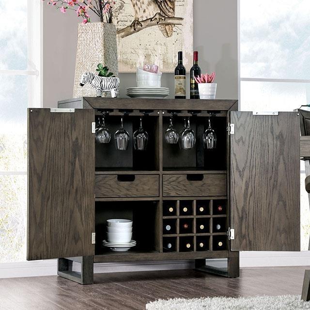 Large Picture of Furniture of America Leeds CM3387T-TABLE Dining Table