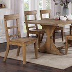 Furniture of America Leonidas CM3389NT-T-TABLE Dining Table