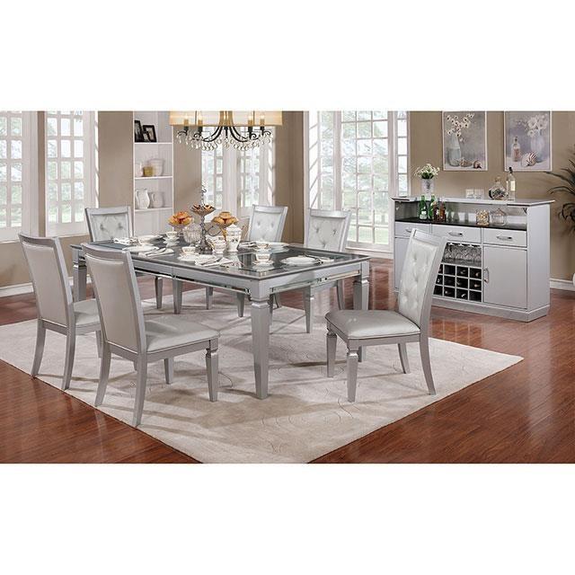 Large Picture of Furniture of America Alena CM3452T Dining Table