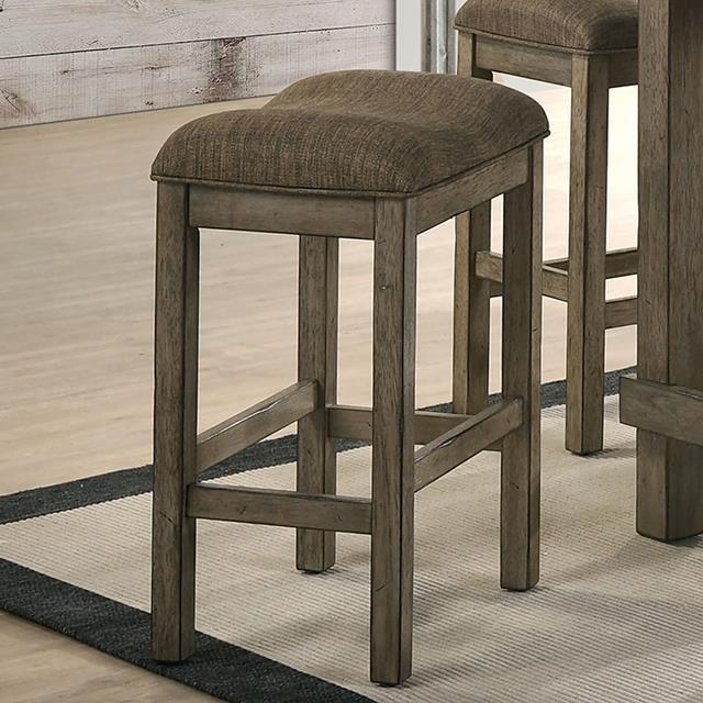 Furniture of America Gumboro CM3547BR-ST-2PK Stool