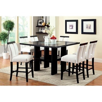 Furniture of America Luminar CM3559PT Counter Ht. Table