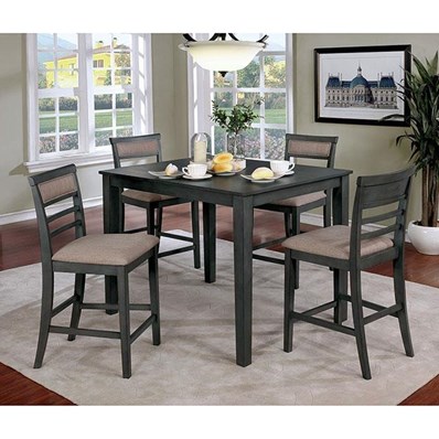 Furniture of America Fafnir CM3607PT-5PK 5 Pc. Counter Ht. Table Set