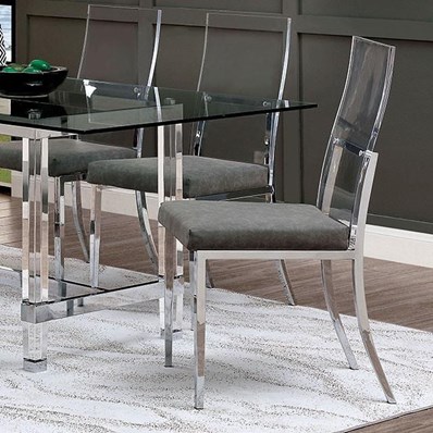 Furniture of America Casper CM3654SC-2PK Side Chair (2/Ctn)