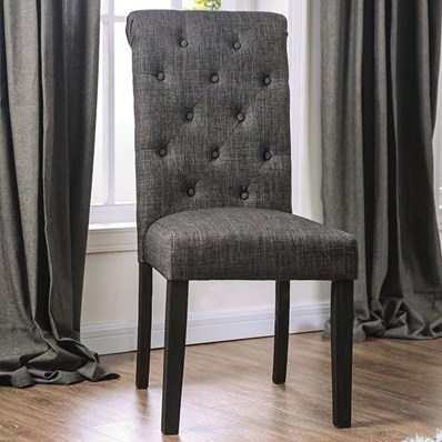 Furniture of America Alfred CM3735GY-SC-2PK Side Chair (2/Ctn)