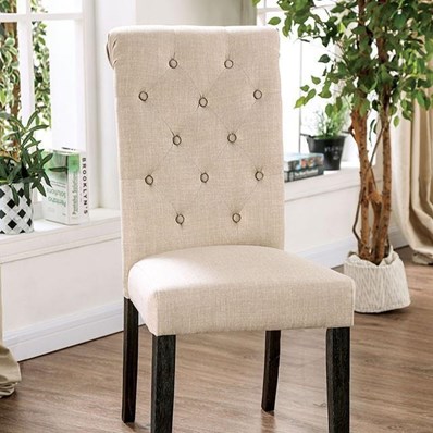 Furniture of America Alfred CM3735IV-SC-2PK Side Chair (2/Ctn)