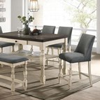 Furniture of America Plymouth CM3979PT Counter Ht. Table
