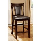 Furniture of America Brent CM3984DK-PC-2PK Counter Ht. Chair (2/Box)