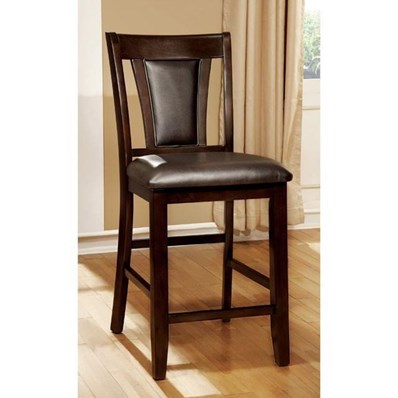 Furniture of America Brent CM3984DK-PC-2PK Counter Ht. Chair (2/Box)