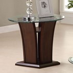 Furniture of America Manhattan CM4104E-PK End Table