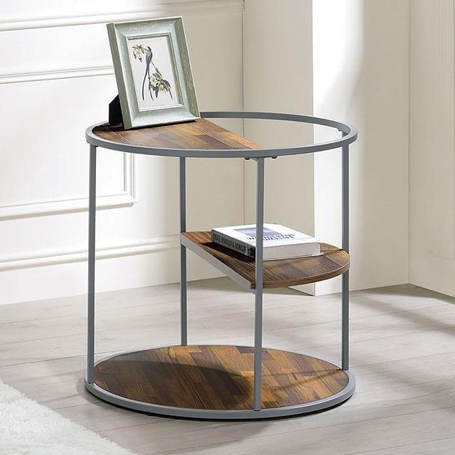Large Picture of Furniture of America Orrin CM4396GY-E End Table