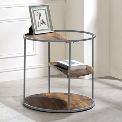 Furniture of America Orrin CM4396GY-E End Table