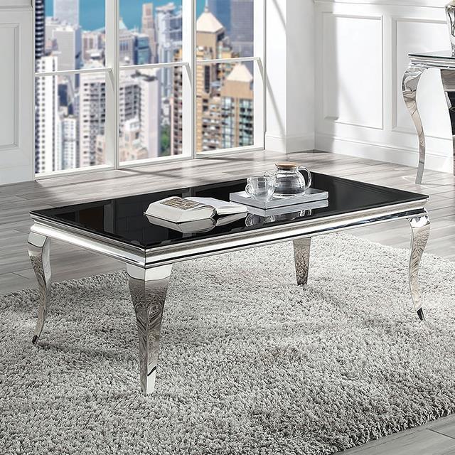 Furniture of America Wetzikon CM4903BK-C-TABLE Coffee Table