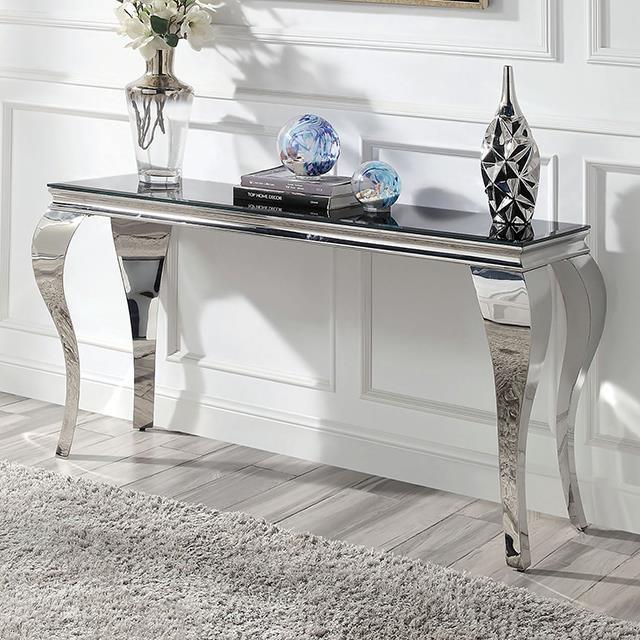 Furniture of America Wetzikon CM4903BK-S-TABLE Sofa Table