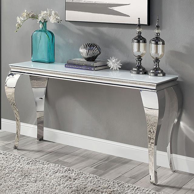 Furniture of America Wetzikon CM4903WH-S-TABLE Sofa Table