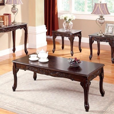 Furniture of America Cheshire CM4914-3PK 3 Pc. Table Set