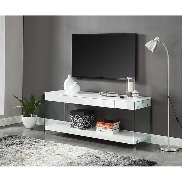 Large Picture of Furniture of America Sabugal CM5206WH-TV-70 70